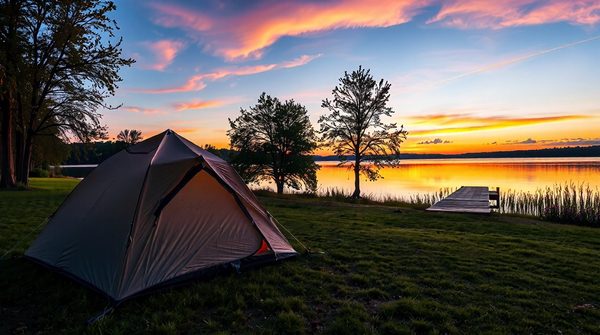 Découvrez l'expérience camping au bord du lac à biscarrosse !