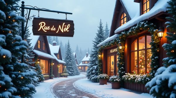Un village de Noël qui tient trois semaines : budget, logistique et stockage